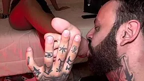 Command Submissive Slave Lick Suck Heels Toes In Foot Frenzy