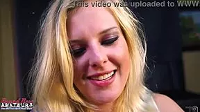 God i love how cute coed mya gags deep on cock before pussy pounding