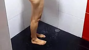 hey esposa infiel nora milf sucks and fucks huge andy z deep in hotel shower