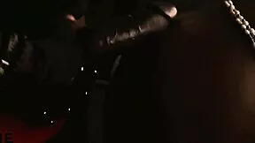 Skinny teen 18+ gets dominated quickie-style by hood biker in abandoned spot