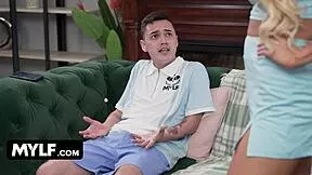 i drain stepson's big balls dry so he focuses on his game