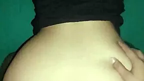 Latina begs big cock anal doggystyle creampie bent over gaping huge ass pov