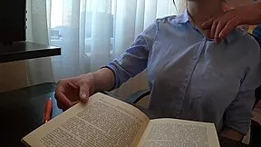 teacher with huge natural tits gets hardcore fucked by student before test