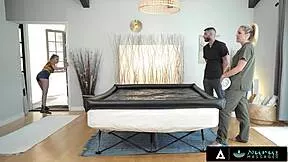 check out this nuru massage turning into hot threesome with coco lovelock masseuse