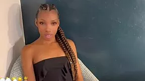Spit queen Dakota Slim deepthroats then takes hard doggy pounding