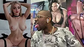 Ai generated fat ass asian cowgirl milf with big breast bald pussy rides cock humps bed sucks on public subway.