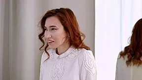 wanna watch this strong masseur pound redhead skinny's tight anal doggystyle?