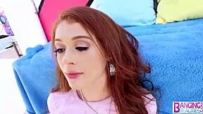 Wanna see petite redheads Alice Green and Sadie Kennedy take it all holes?