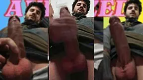 Hello Again: Stare at My Huge Balls While I Jerk Off, Lick and Swallow Every Drop