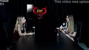 melhores momentos de naty varga no fire cast... com baby fire, ai que delicia no sheer red