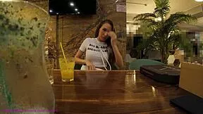 he grabbed my vibrator on our date and made me cum over and over