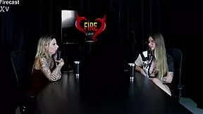 melhores momentos de naty varga no fire cast... com baby fire, ai que delicia no sheer red