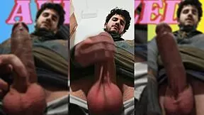 Hello Again: Stare at My Huge Balls While I Jerk Off, Lick and Swallow Every Drop