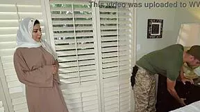iraqi alina angel loves fucking american soldier and stepson together so much