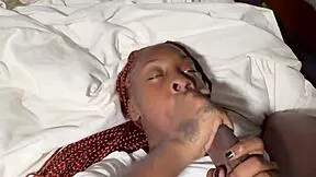 petite ebony with tiny waist handles monster bbc closeup