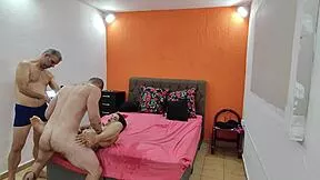 opa i carmona filmed him fucking the half-sisters bareback... damn hot milf action