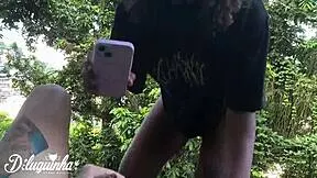 skinny brazilian tattooed teen fucked raw no condom in alley