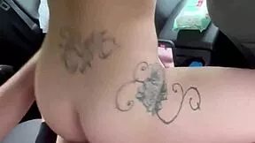 check out this milf whore's real homemade reverse cowgirl rides outdoors
