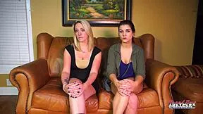 Jennifer And Vicky Hunt Tasty Holiday Cum From Coed Pals?