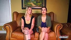 Jennifer And Vicky Hunt Tasty Holiday Cum From Coed Pals?