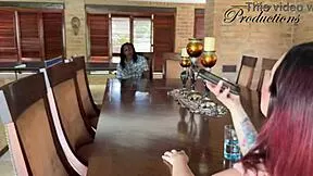 busty milf catches husband cheating... now what do i do with this big cock??