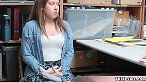 petite brooke's small tits ass bent over doggystyle rough fucked punished hard by cop shoplifting california pov