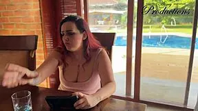 busty milf catches husband cheating... now what do i do with this big cock??