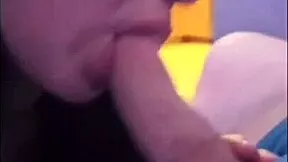 damn babe, watch my curvy big tits wife tease daddy's small cock with sloppy closeup face fucking
