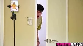 Filipina Step COUSIN CAUGHT Him JERKING OFF To Her Hot NUDES