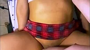 Man, that shy Latina college girl started uncomfortable but soon her tight wet spot begged for deep penetration after foreplay