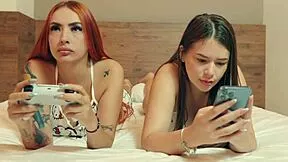 ughh we three college roommates fuck so intimate n hard spanking our big asses