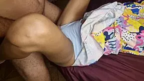 padrasto can't resist hot latina teen's tight ass with buttplug over esposa 🔥🍑