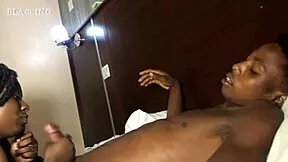 Big black ass bbw drips wet taking snow's monster cock missionary doggystyle creampie