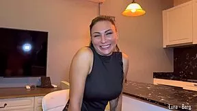Pantyless milf room suck and fuck part 1
