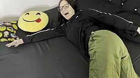 shopping trip with step-cousin ends in his tongue on my ass rimjob