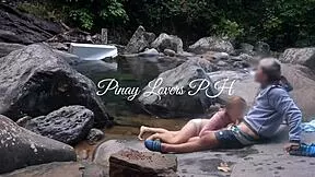 PINAY STUDENT FUCKED HARD OUTDOOR BY RIVER!