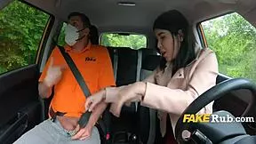 driving lesson? teens gotta suck cock now!