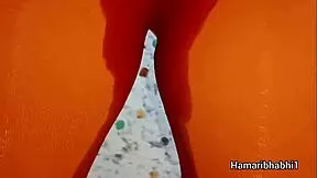Hot Indian bhabhi housewife spreads legs for desi chudai as college coed milf takes big cock deep hardcore