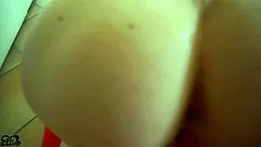 CREAMPIE DOGGYSTYLE IN NEIGHBOR'S BACKYARD WITH SKINNY BRUNETTE SLUT!