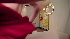 😏 my stepbro wants pussy lessons... watches me shower then cums in mouth cowgirl!🤤
