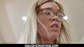 Uninterested stepdaughter suddenly craves stepdaddy's cock - katie kush