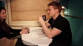 Hey Serena Milano, lost at cards? Tim Deen's huge dick awaits your deepthroat swallow!