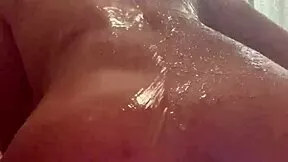 young horny babe with fat ass takes it deep in shower anal