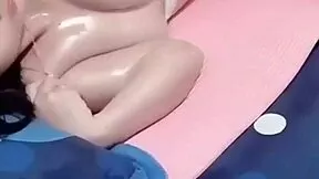 asian teen's oiled massage turns into wild passionate pounding