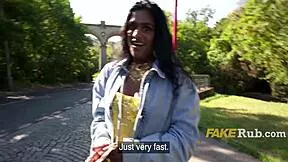 Horny Petite Indian Student With Pierced Nipples DTFS Monster Cock For Cash In Outdoor Interview