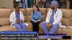 dr tampa does my first gyno exam spreading neighbors tight pussy