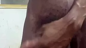 Thug teen strokes huge bbc cumshot on oiled legs in country solo masturbation fetish