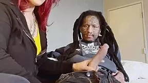 you know that fave collab with gaktrizzy right i held on tight sucking his monster cock with my purple braces