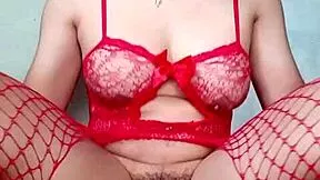 omg this hot asian shemale bounces on huge dildo, stroking cock till massive cum blast 🍆💦