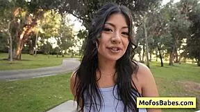 hey babe watch me flash these huge natural tits outdoors for you cami strella